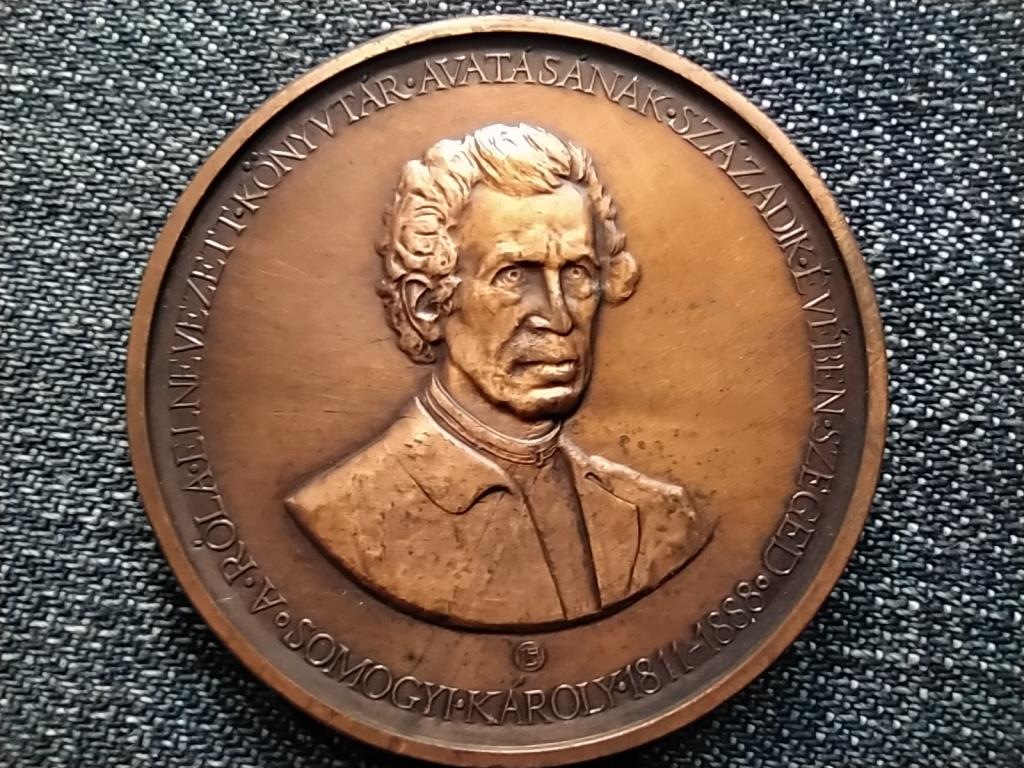 Szegedi Somogyi K&aacute;roly k&ouml;nyvt&aacute;r avat&aacute;s&aacute;nak 100. &eacute;vfordul&oacute;ja