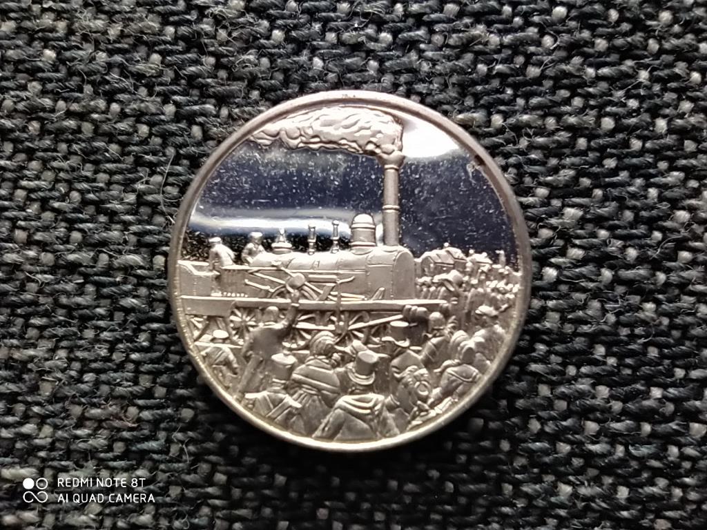 Belgium T&ouml;rt&eacute;nelmi mini &eacute;rem 1830-1980 1835 .925 ez&uuml;st