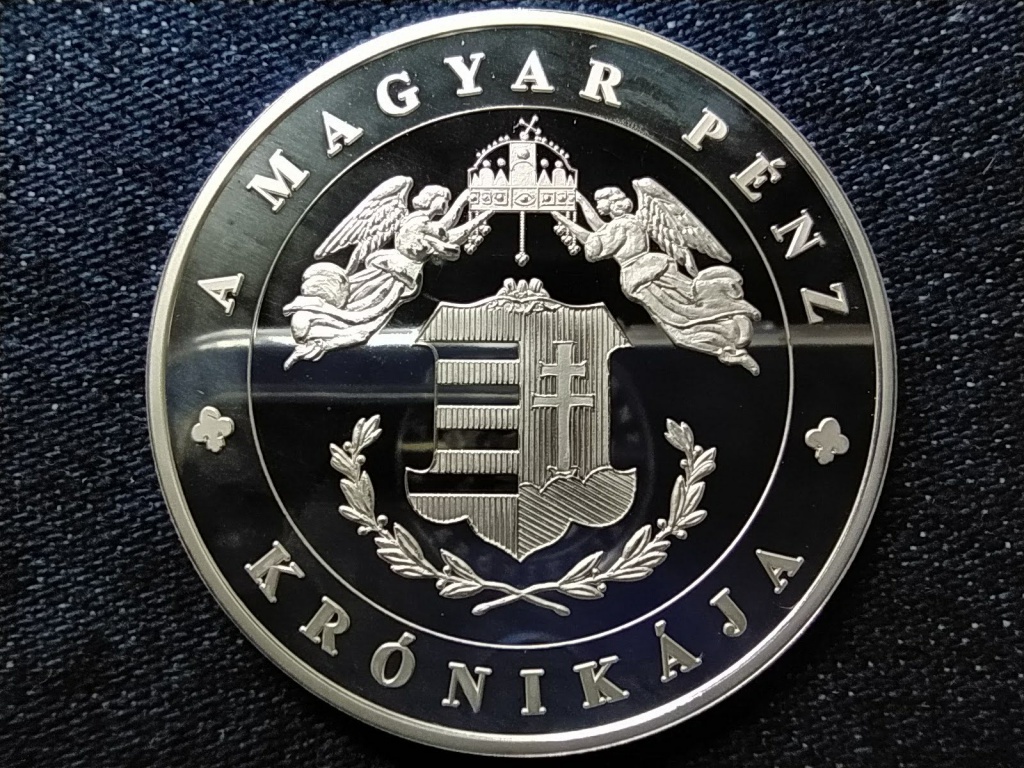 A magyar p&eacute;nz kr&oacute;nik&aacute;ja Egri csillagok .999 ez&uuml;st