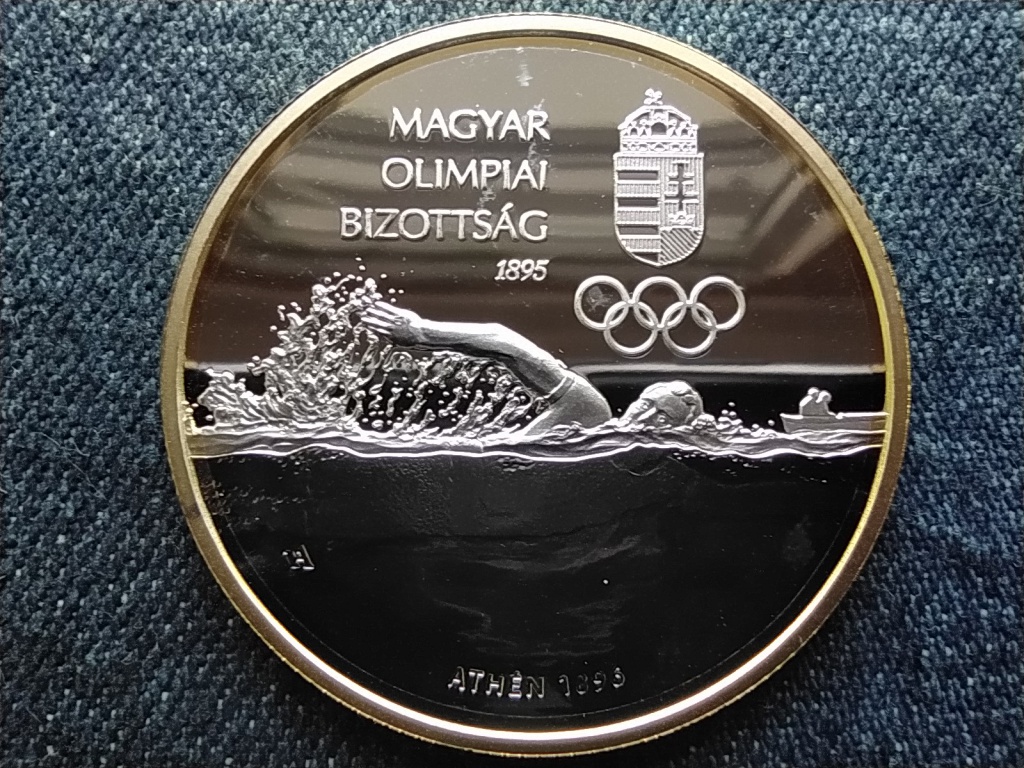 125 &eacute;ves a Magyar Olimpiai Bizotts&aacute;g .925 ez&uuml;st 10000 Forint