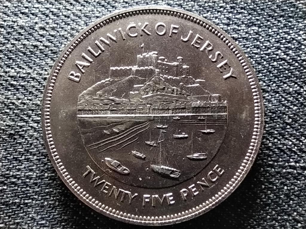 Jersey II. Erzs&eacute;bet Ez&uuml;st jubileum 25 penny