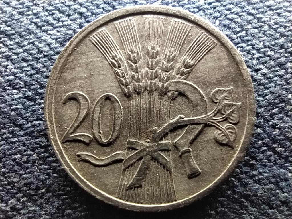 Csehorsz&aacute;g Cseh-Morva Protektor&aacute;tus (1939-1945) 20 heller