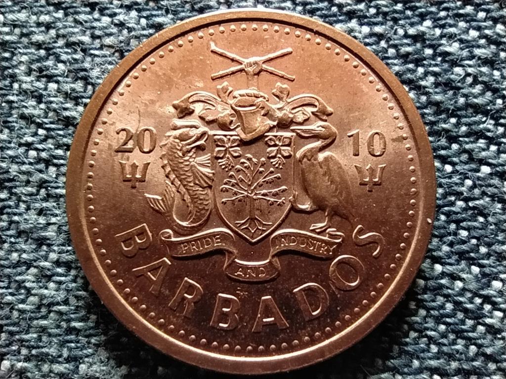Barbados II. Erzs&eacute;bet (1966-2021) 1 Cent