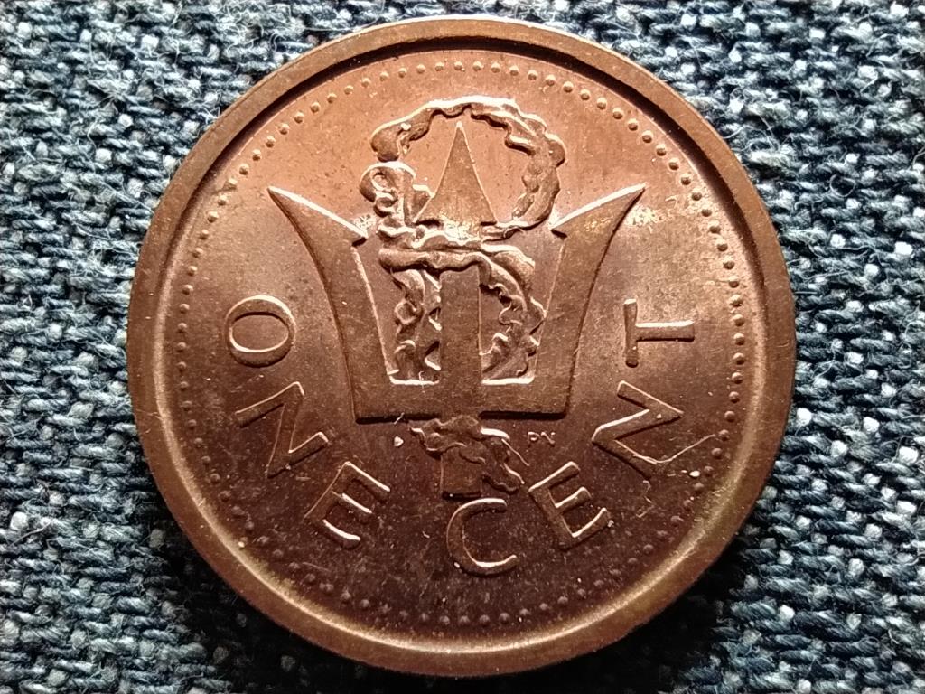 Barbados II. Erzs&eacute;bet (1966-2021) 1 Cent