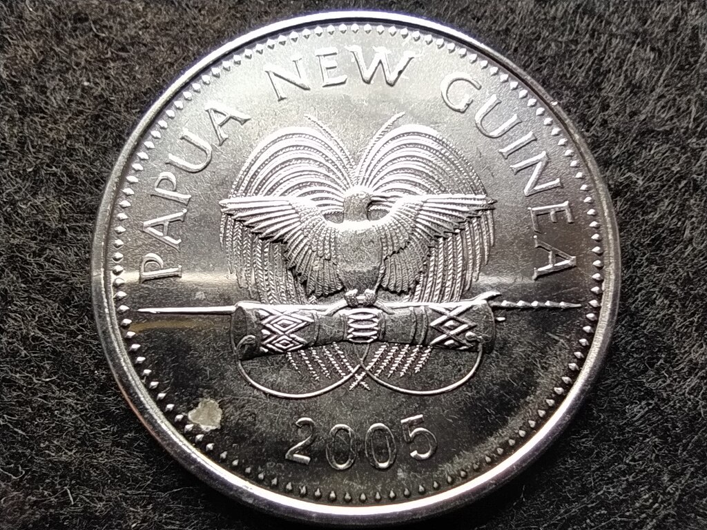 P&aacute;pua &Uacute;j-Guinea II. Erzs&eacute;bet (1975 - ) 20 toea