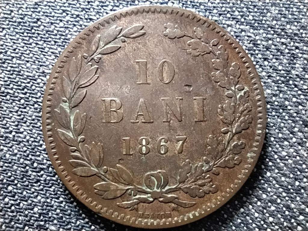 Rom&aacute;nia I. K&aacute;roly (1866-1914) 10 Bani