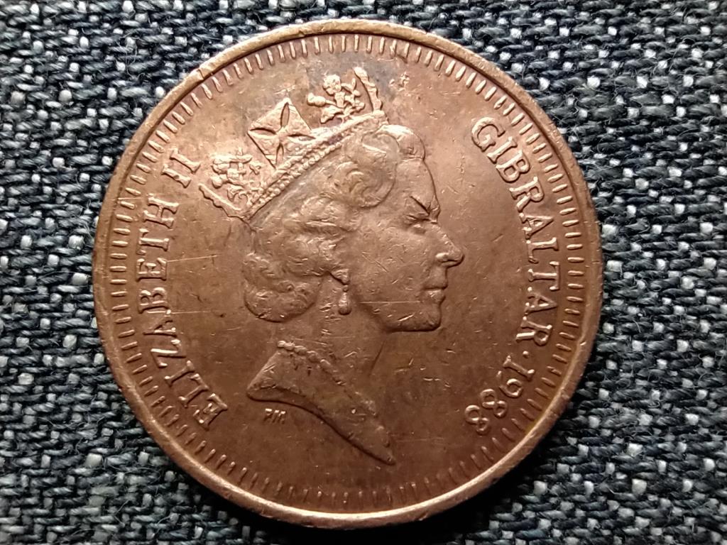 Gibralt&aacute;r 1 penny