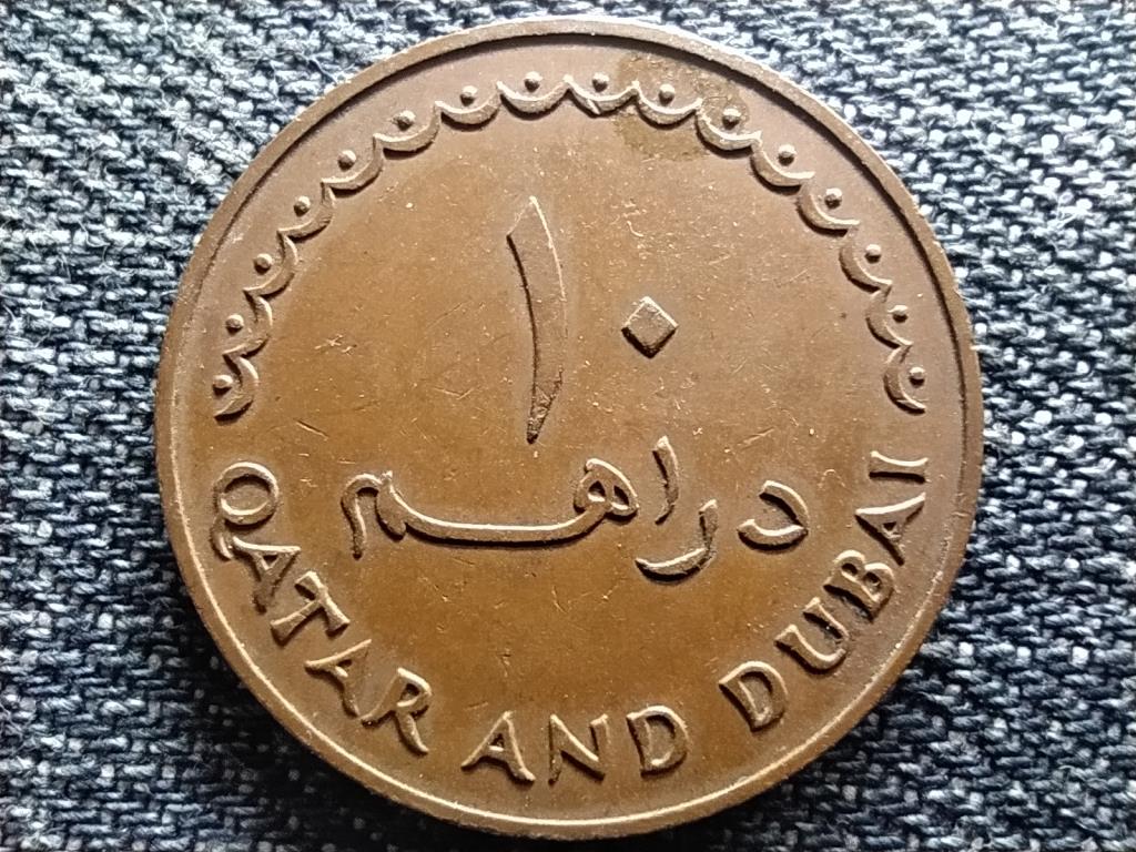 Katar &eacute;s Dubai 10 dirham