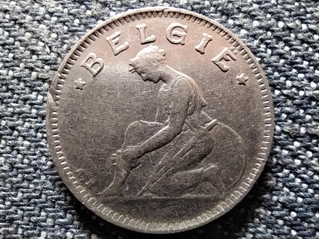 Belgium I. Albert (1909-1934) 50 centime (holland sz&ouml;veg)