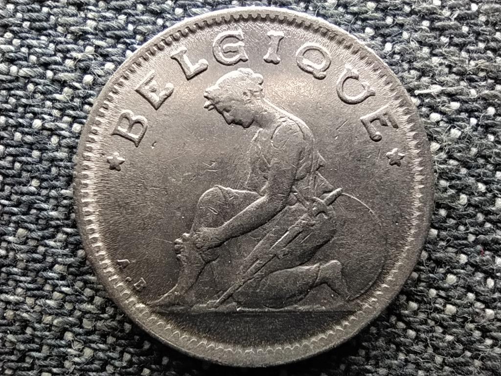 Belgium I. Albert (1909-1934) 50 centime (francia sz&ouml;veg)