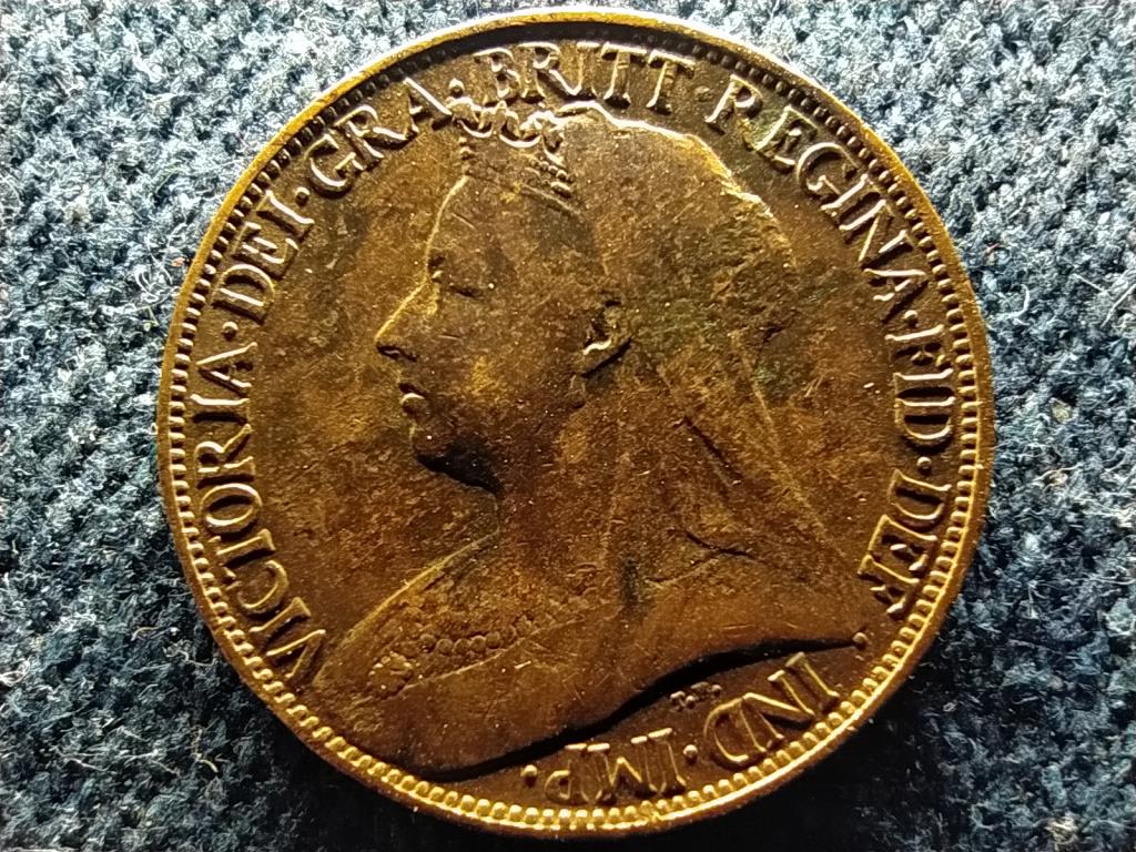 Anglia Vikt&oacute;ria (1837-1901) 1 Farthing