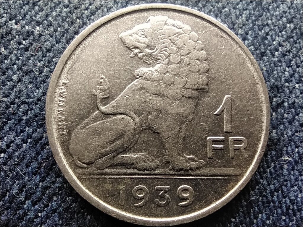 Belgium III. Lip&oacute;t (1934-1951) 1 Frank