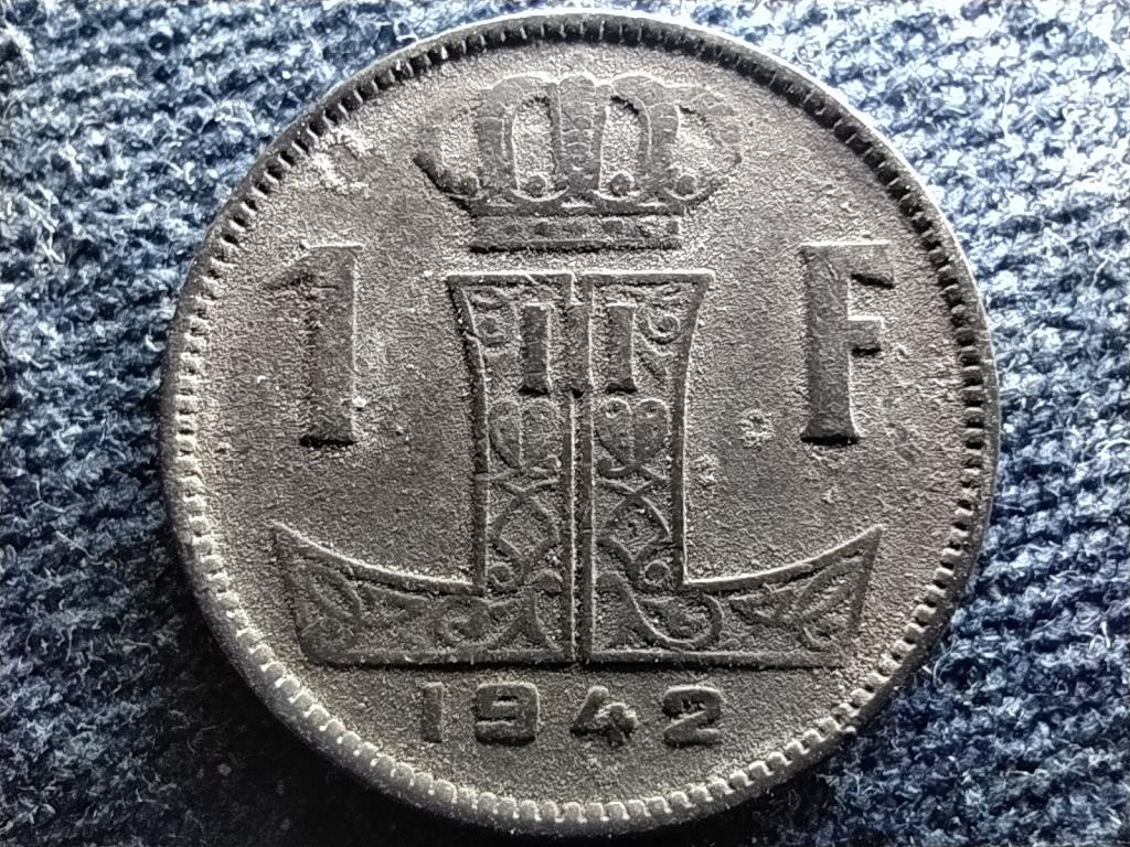 Belgium III. Lip&oacute;t (1934-1951) 1 Frank (BELGIE BELGIQUE)