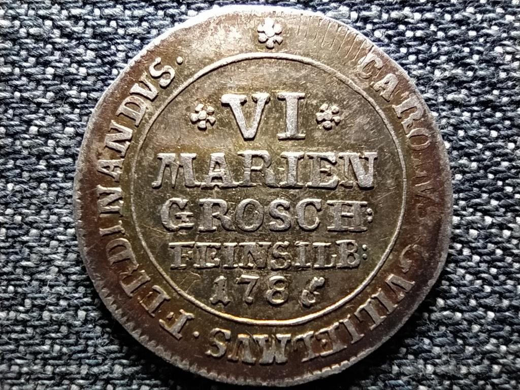 Brunswick-Wolfenb&uuml;ttel fejedelems&eacute;g I. K&aacute;roly ez&uuml;st 6 mariengroschen