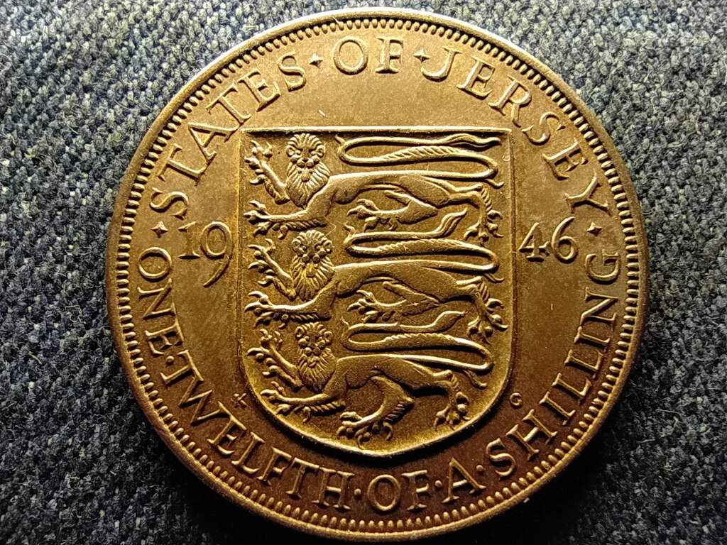 Jersey VI. Gy&ouml;rgy (1936-1952) 1/12 shilling