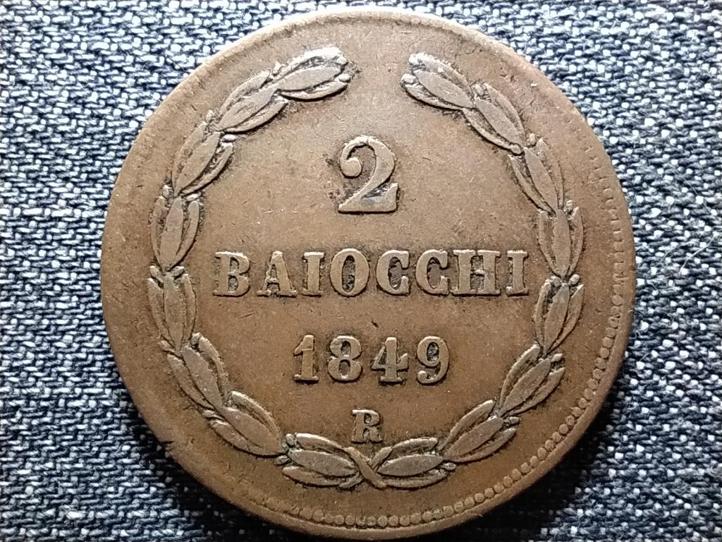 P&aacute;pai &aacute;llam IX. Pius 2 baiocco