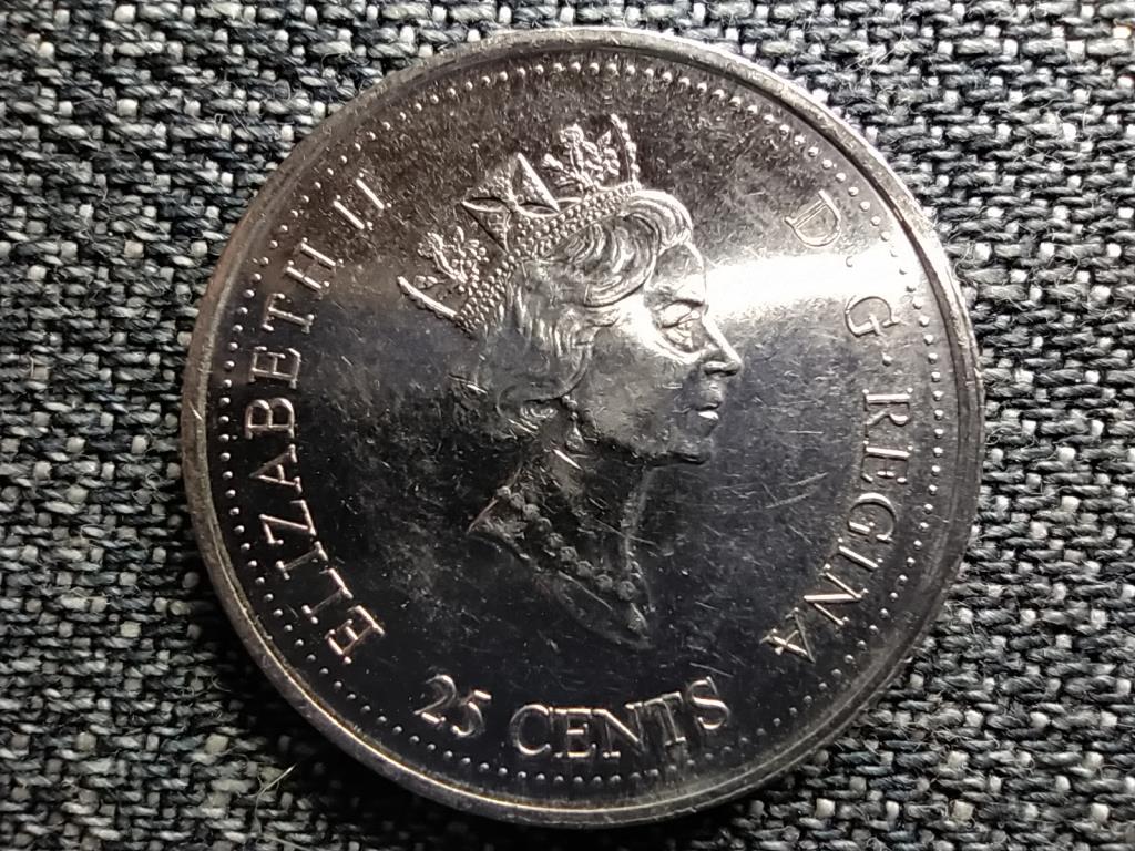 Kanada Bel&eacute;p&eacute;s a harmadik &eacute;vezredbe Term&eacute;szetes &ouml;r&ouml;ks&eacute;g 25 Cent