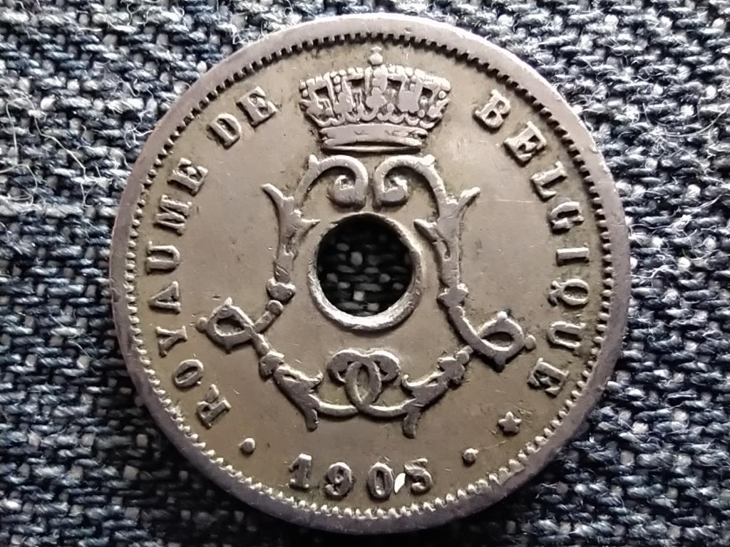 Belgium II. Lip&oacute;t (1865-1909) 5 centime (francia felirat)