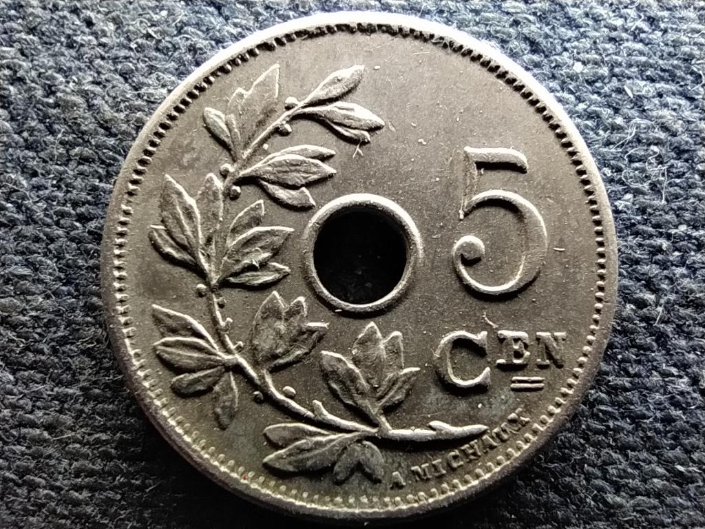 Belgium II. Lip&oacute;t (1865-1909) 5 centime (holland felirat)