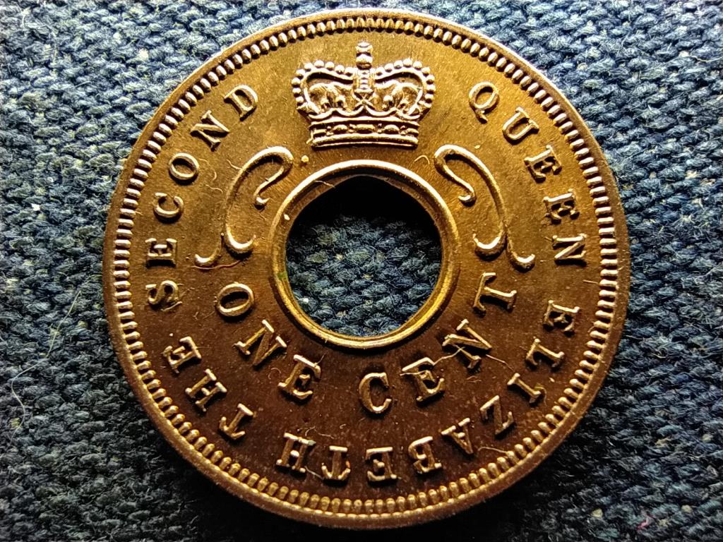 Kelet-Afrika II. Erzs&eacute;bet (1952-1963) 1 cent