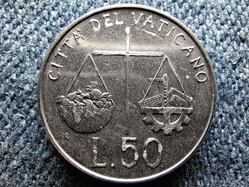 Vatik&aacute;n II. J&aacute;nos P&aacute;l 50 l&iacute;ra