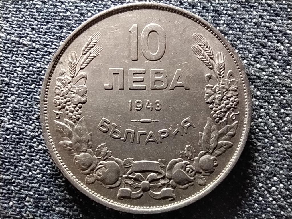 Bulg&aacute;ria III. Borisz (1913-1943) 10 Leva