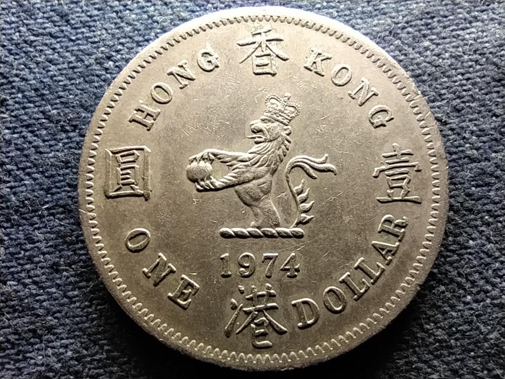 Hongkong II. Erzs&eacute;bet 1 Doll&aacute;r