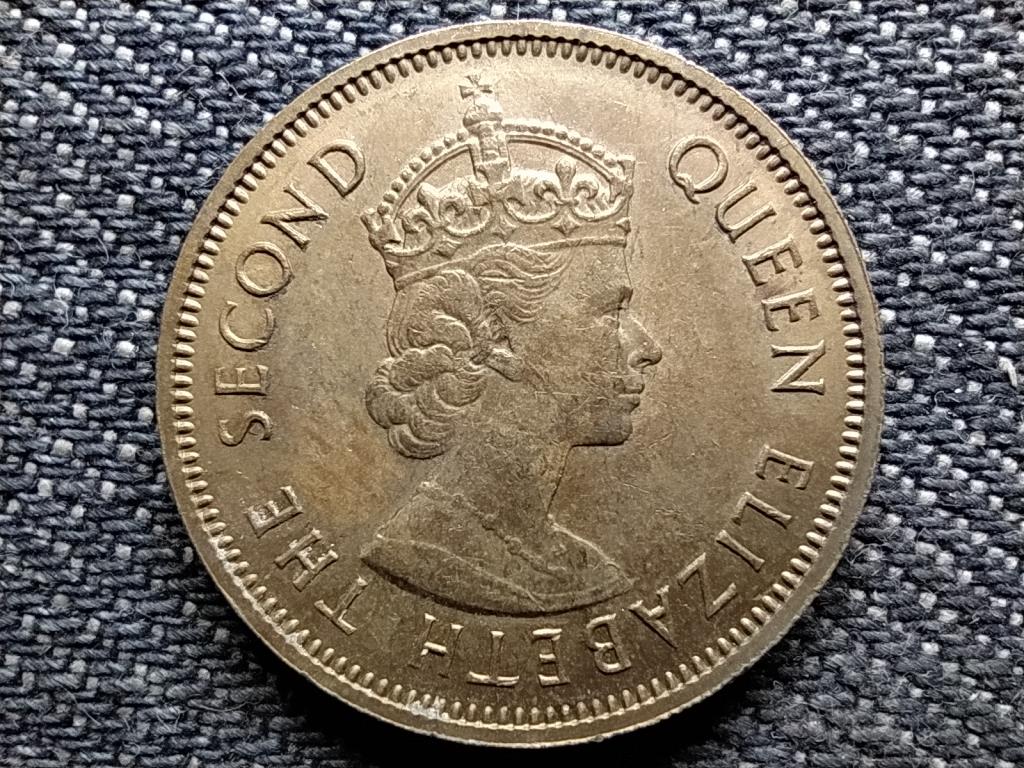Hongkong II. Erzs&eacute;bet 10 cent