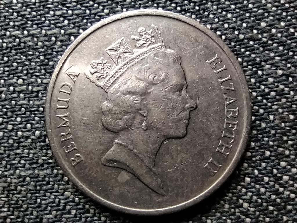 Bermuda II. Erzs&eacute;bet (1952-1961) 5 Cent