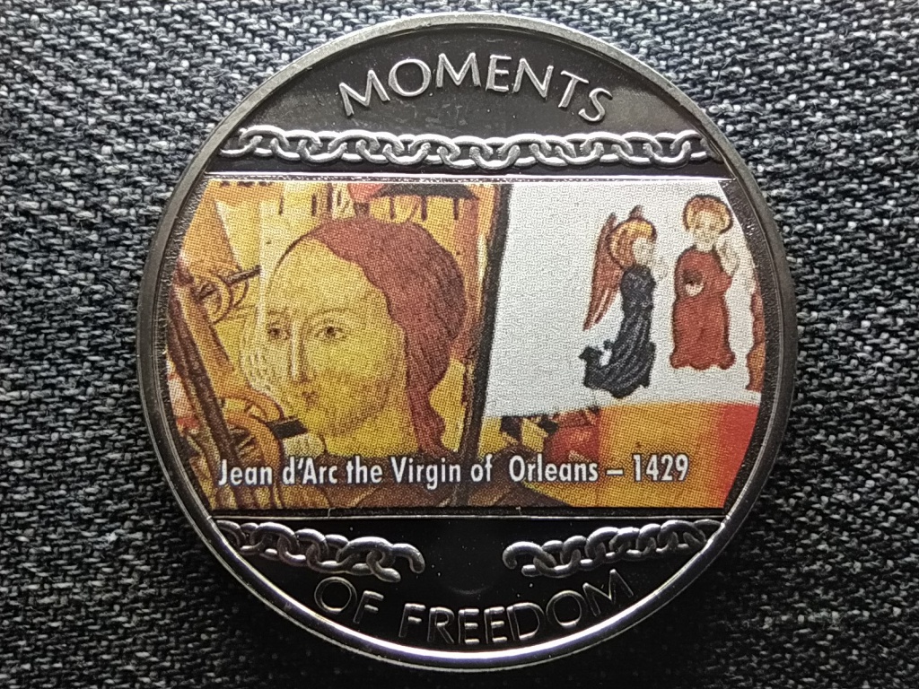 Lib&eacute;ria A szabads&aacute;g pillanatai Jean d'Arc az Orl&eacute;ansi szűz 1429 10 Doll&aacute;r
