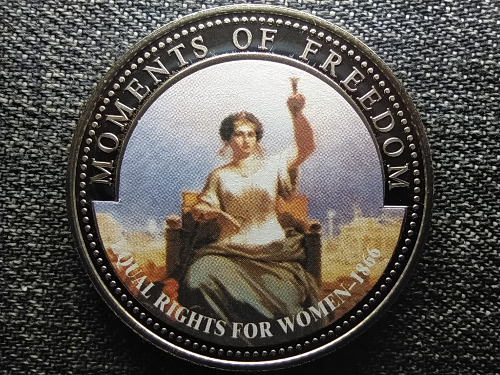 Lib&eacute;ria A szabads&aacute;g pillanatai Női egyenjog&uacute;s&aacute;g 1868 10 Doll&aacute;r