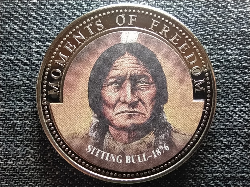 Lib&eacute;ria A szabads&aacute;g pillanatai &Uuml;lő Bika 1876 10 Doll&aacute;r
