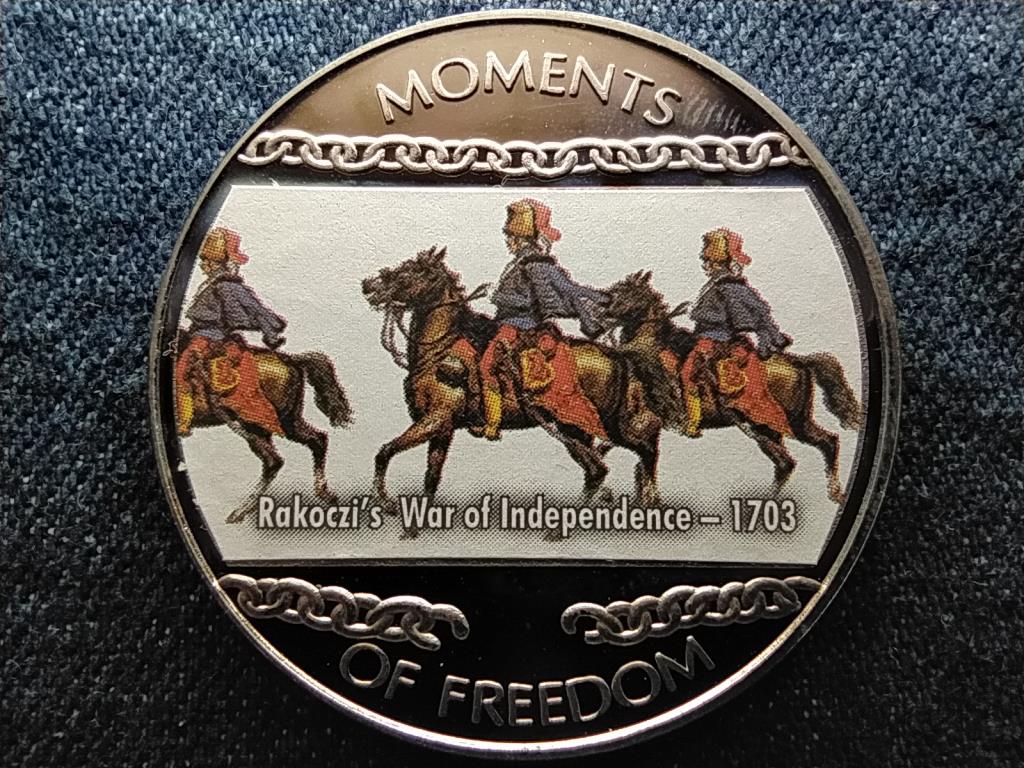 Lib&eacute;ria A szabads&aacute;g pillanatai R&aacute;k&oacute;czi Szabads&aacute;gharc 1703 10 Doll&aacute;r