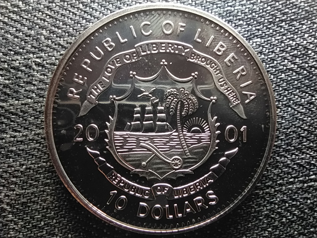 Lib&eacute;ria A szabads&aacute;g pillanatai Mandel&aacute;t eln&ouml;knek 1984 10 Doll&aacute;r