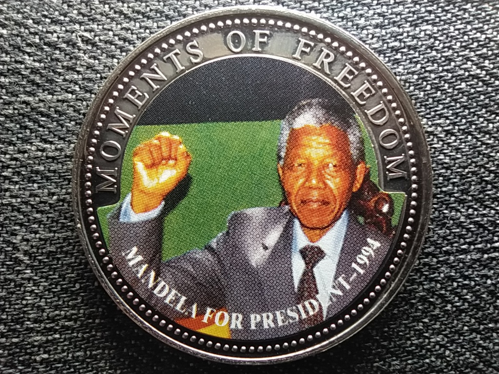 Lib&eacute;ria A szabads&aacute;g pillanatai Mandel&aacute;t eln&ouml;knek 1984 10 Doll&aacute;r