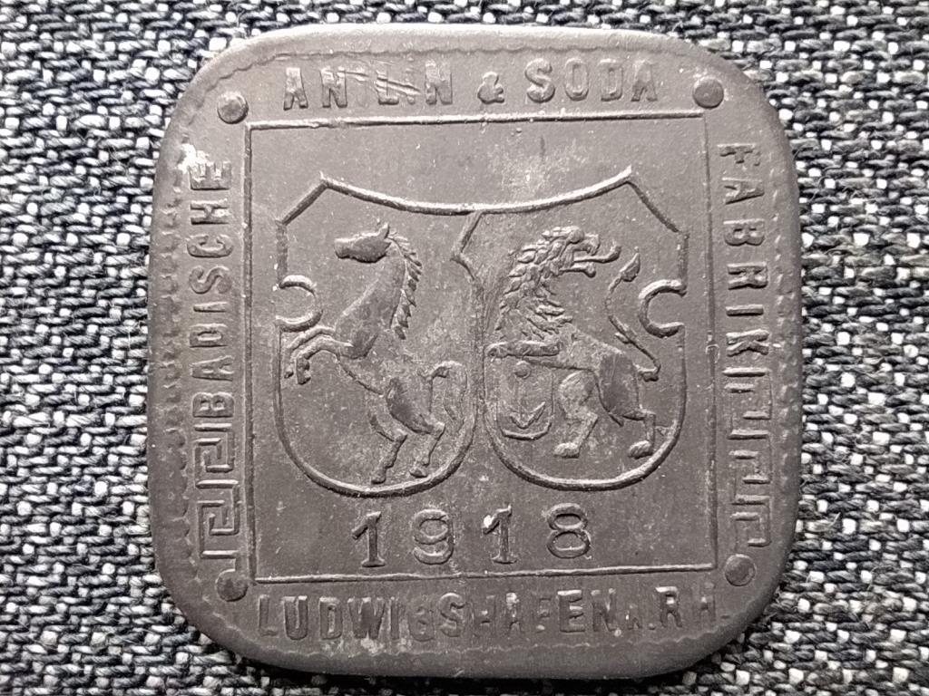N&eacute;metorsz&aacute;g Ludwigshafen sz&uuml;ks&eacute;gp&eacute;nz 50 Pfennig sz&uuml;ks&eacute;gp&eacute;nz