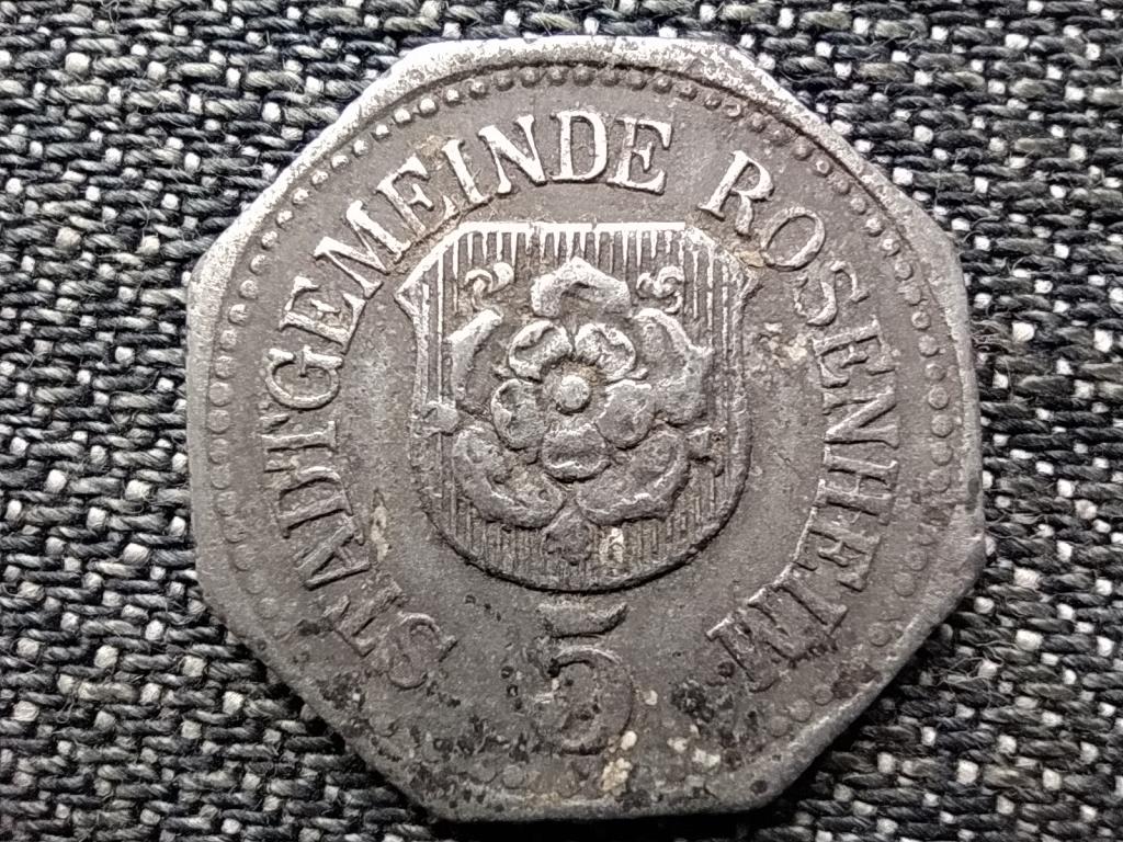 N&eacute;met &Aacute;llamok Bajororsz&aacute;g Rosenheim sz&uuml;ks&eacute;gp&eacute;nz 5 pfennig sz&uuml;ks&eacute;gp&eacute;nz