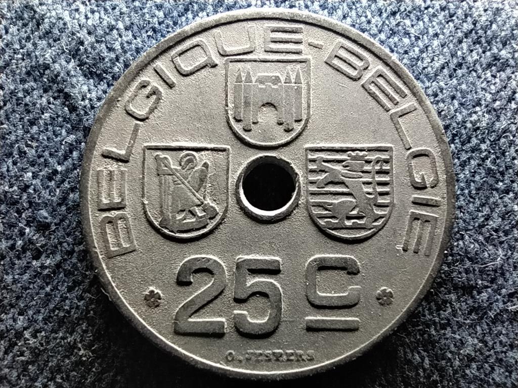 Belgium III. Lip&oacute;t (1934-1951) 25 centime (BELGIQUE-BELGIE)