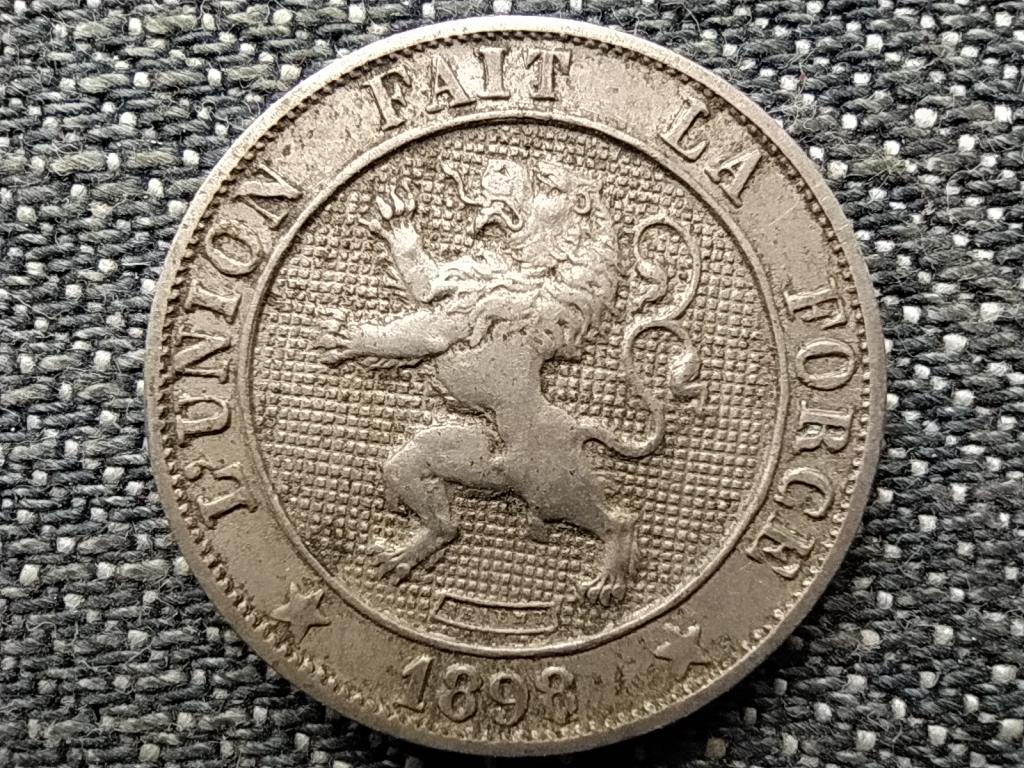Belgium II. Lip&oacute;t (1865-1909) 5 centime (holland felirat)