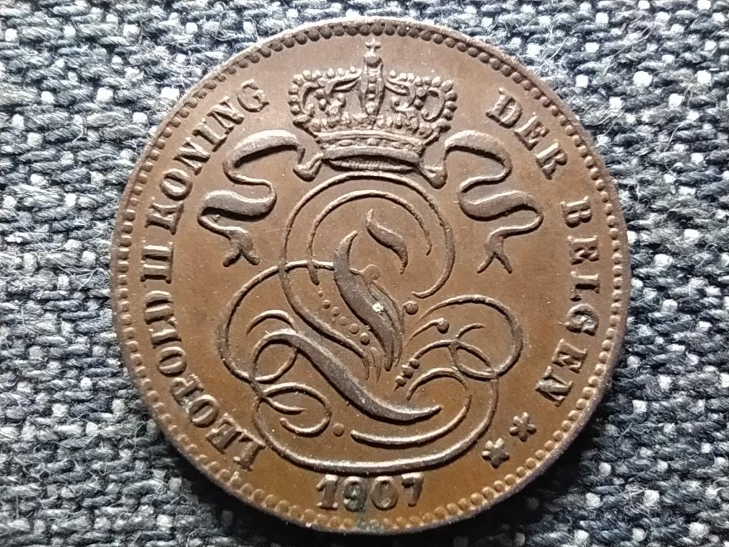 Belgium II. Lip&oacute;t (1865-1909) 1 centime (holland felirat)