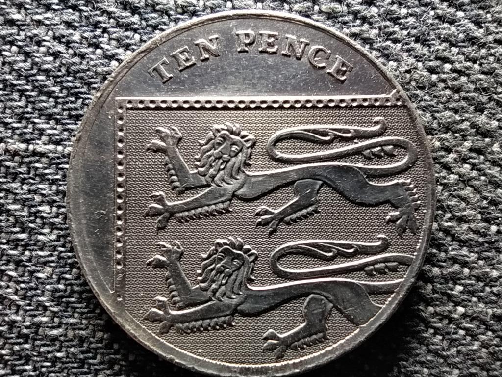 Anglia II. Erzs&eacute;bet (1952-) 10 Pence