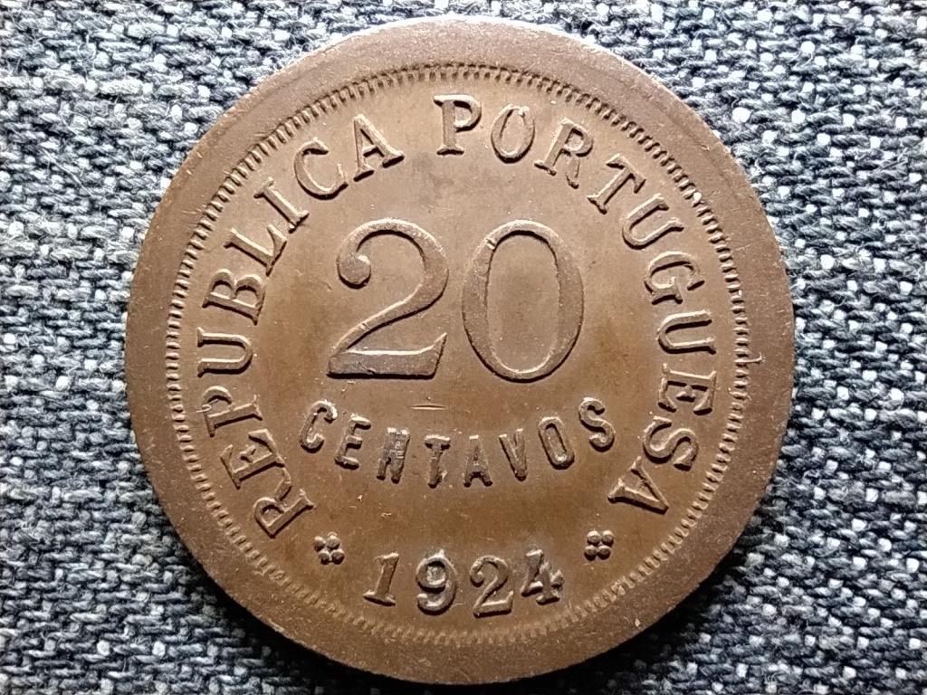 Portug&aacute;lia 20 Centavos