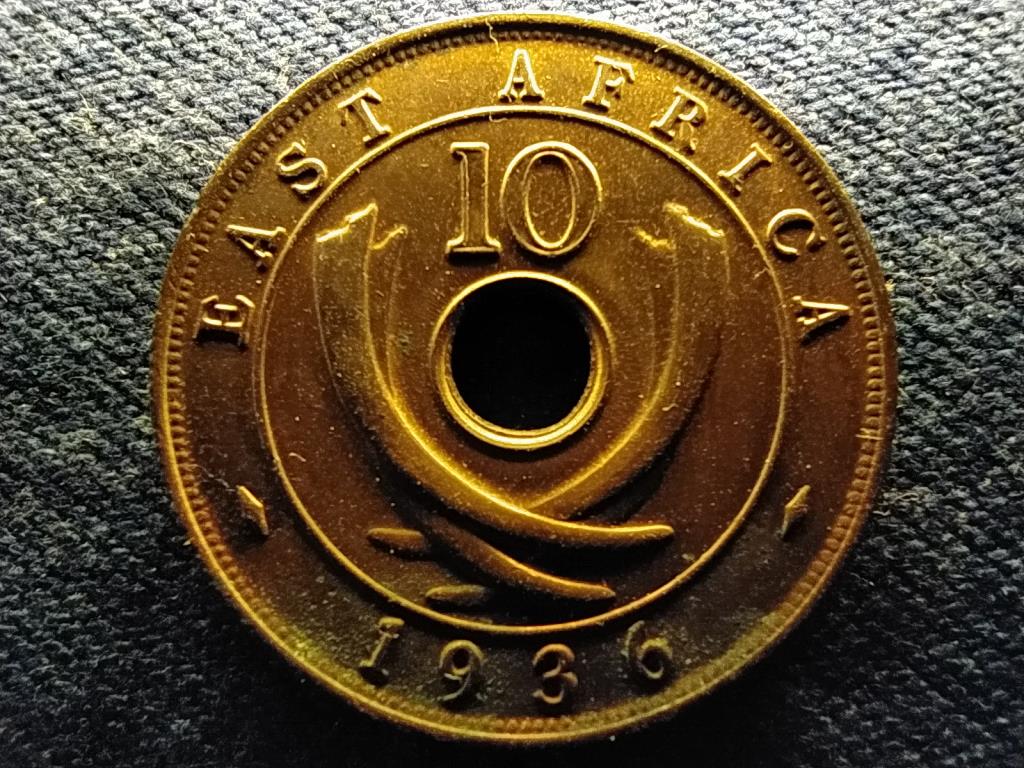 Brit-Kelet-Afrika V. Gy&ouml;rgy (1910-1936) 10 cent