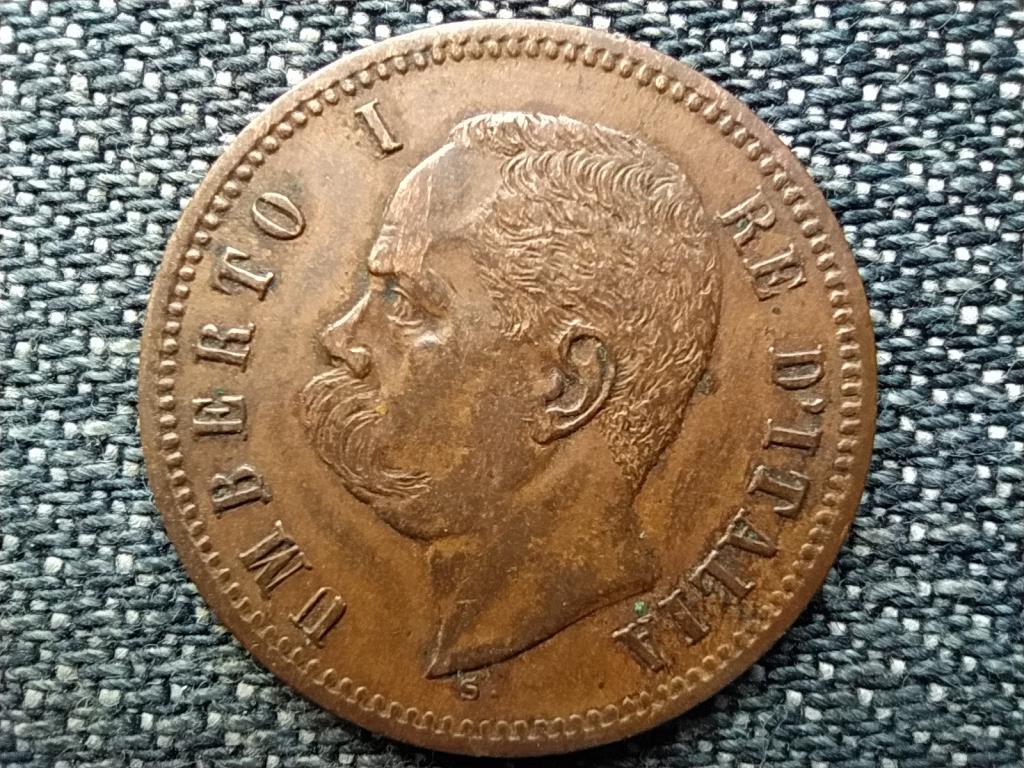 Olaszorsz&aacute;g I. Umbert&oacute; (1878-1900) 2 Centesimi