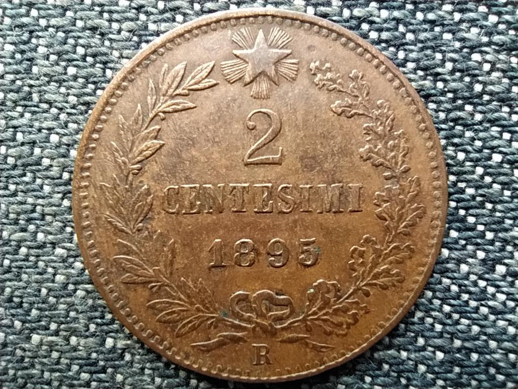 Olaszorsz&aacute;g I. Umbert&oacute; (1878-1900) 2 Centesimi