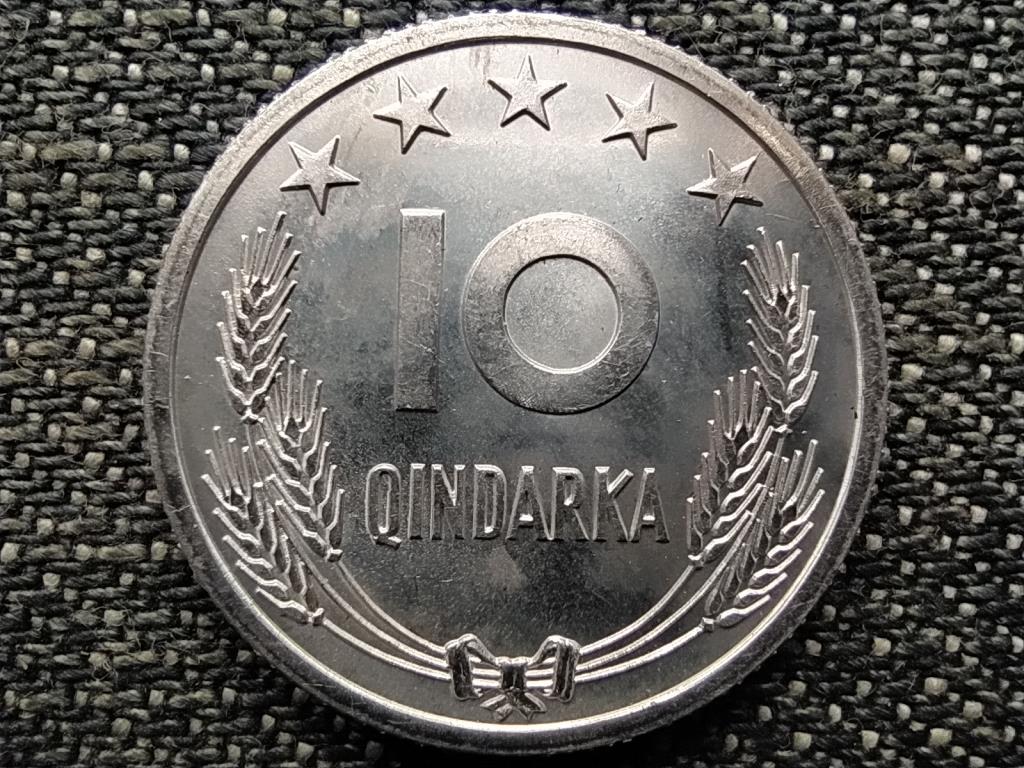 Alb&aacute;nia 25 &eacute;ves a felszabadul&aacute;s 10 Qindarka