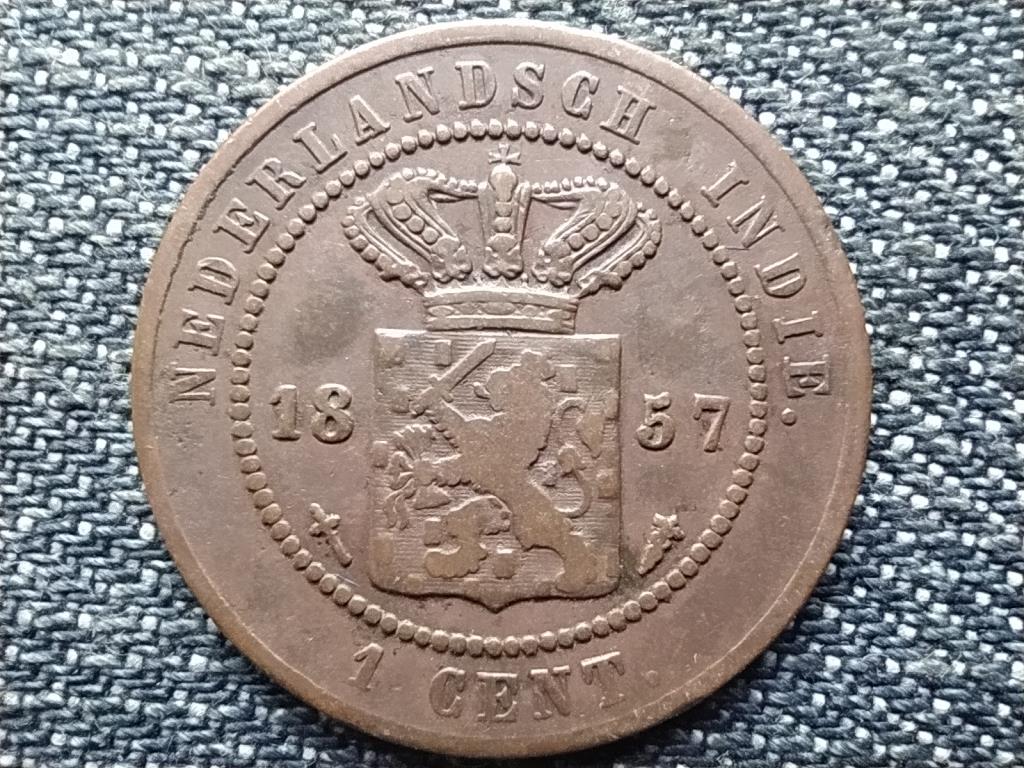 Holland Kelet India III. Vilmos (1849-1890) 1 Cent