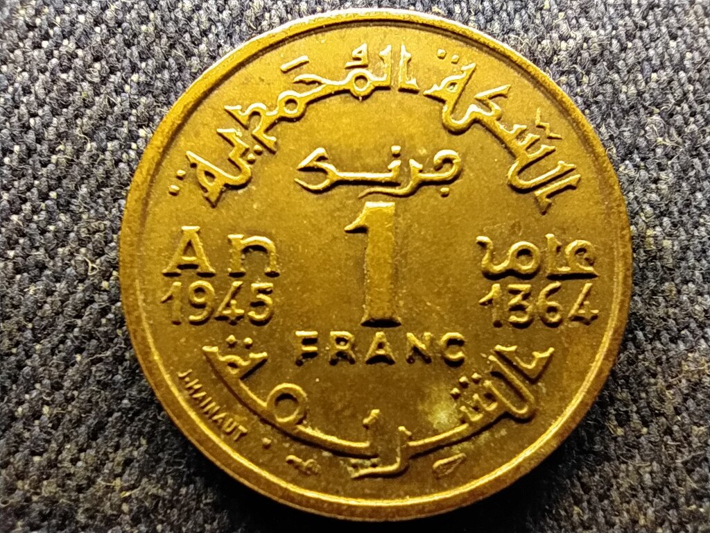 Marokk&oacute; V. Mohammed (1927-1961) 1 frank