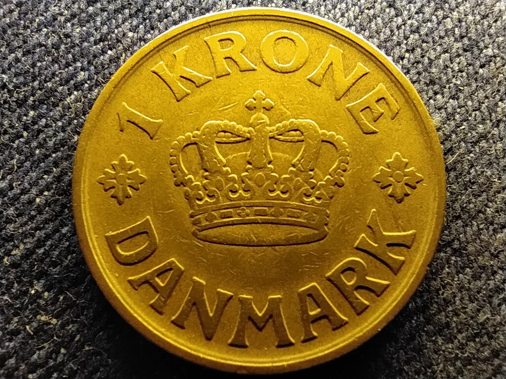 D&aacute;nia X. Kereszt&eacute;ly (1912-1947) 1 Korona