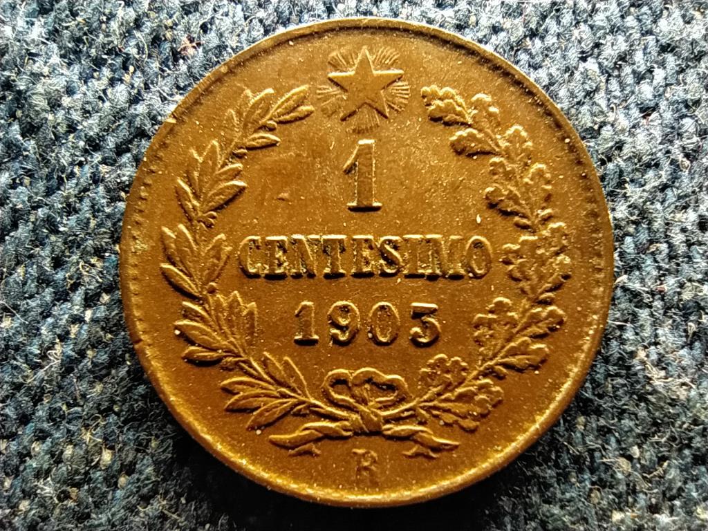 Olaszorsz&aacute;g III. Viktor Em&aacute;nuel (1900-1946) 1 Centesimi